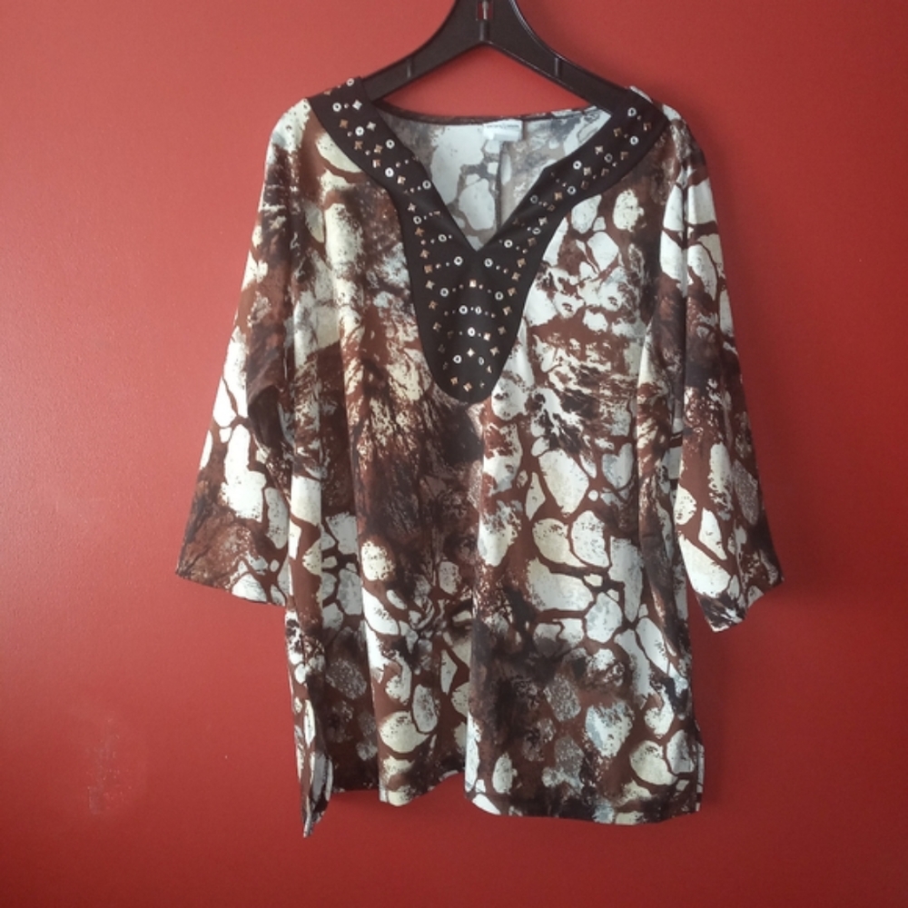 Jaclyn Smith Top Sz 2X